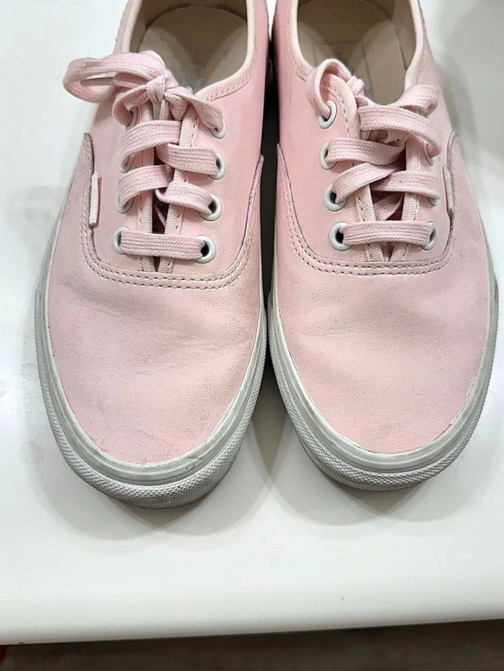 Vans Authentic Pink Lace-Up Sneakers